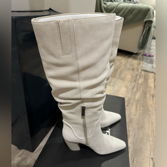 NWT Vince Camino Chelsey Slouch Wide Calf Knee High Boot - Picture 2 of 8